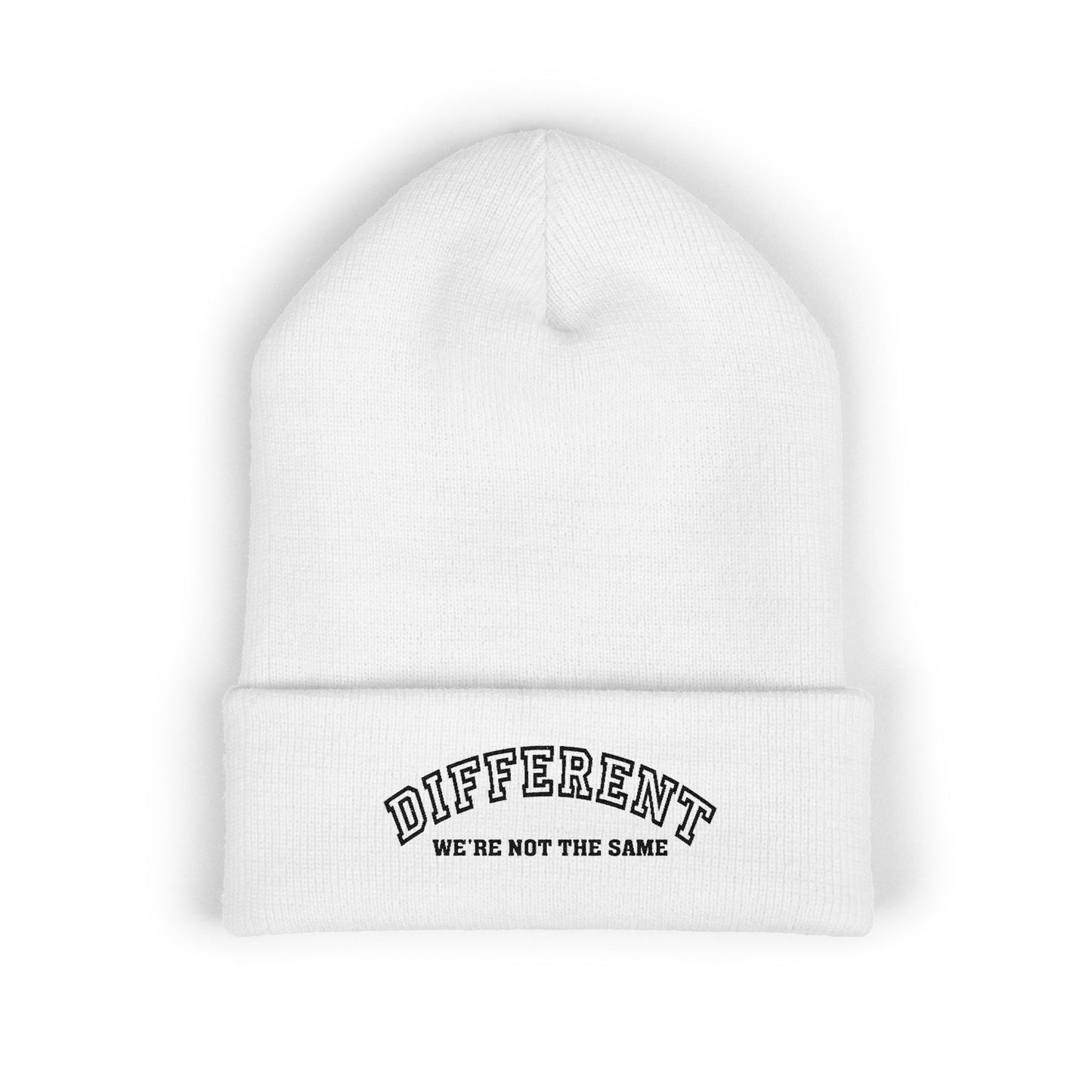 DIFFERENT Classic Cuffed Beanie (Embroidery)