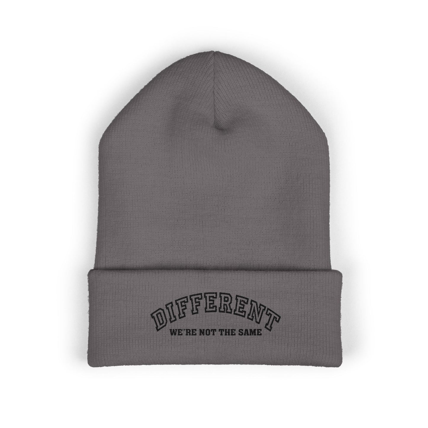 DIFFERENT Classic Cuffed Beanie (Embroidery)